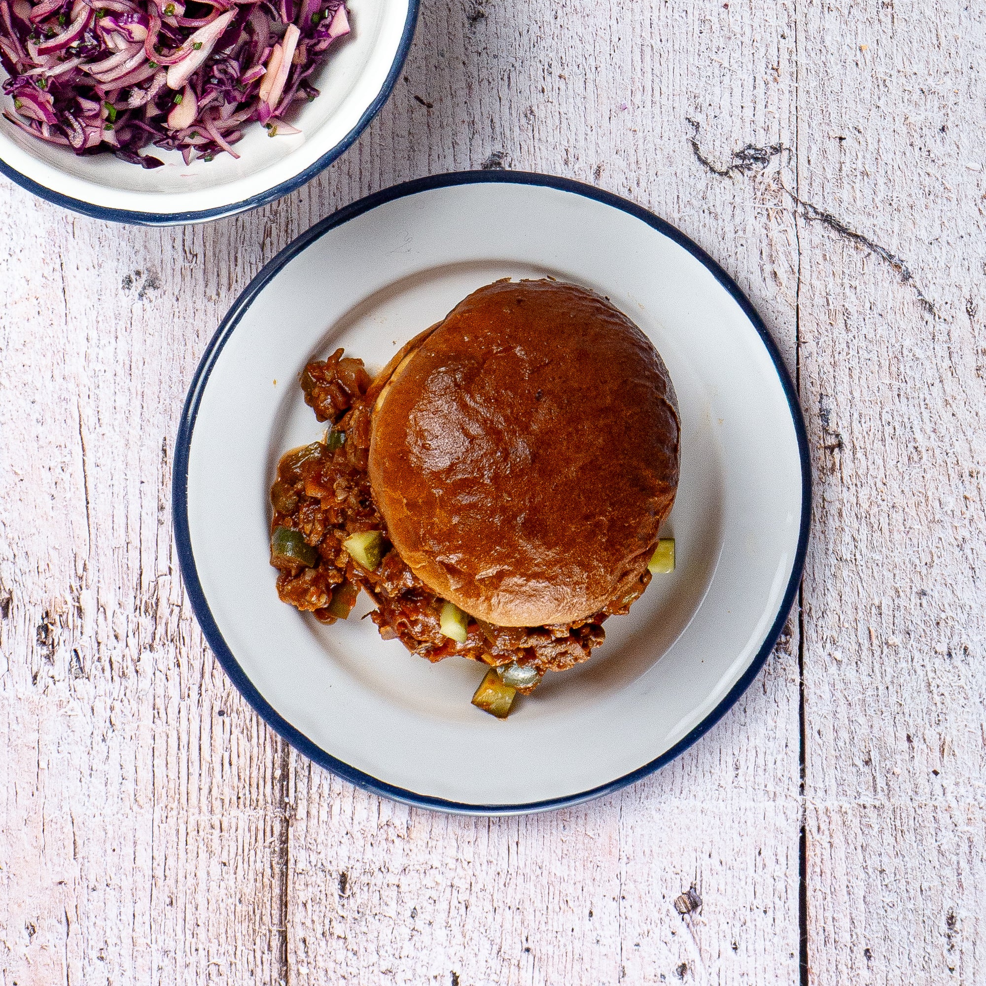Camp-stove Sloppy Joes with Zingy Citrus Slaw