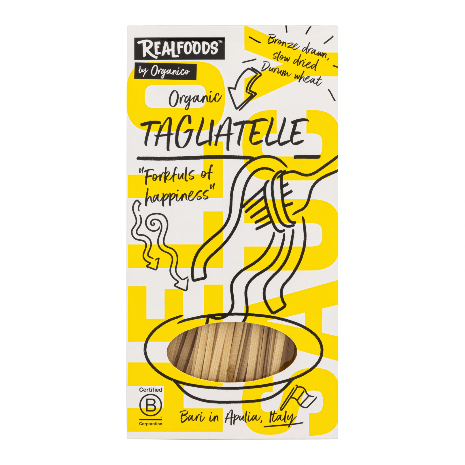 Organic Tagliatelli Pasta