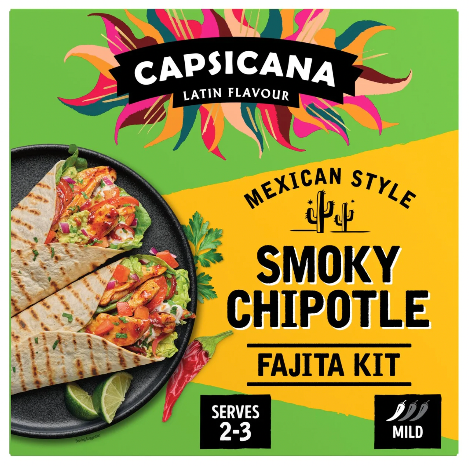 Capsicana Mexican Smoky Chipotle Fajita kit