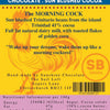 The Morning Cock Milk Chocolate with Toasted Flakes - 60g
