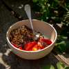 Homemade Skillet Choco-Granola with Yogurt Parfait