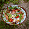 Grilled Lamb with BBQ Potato Salad