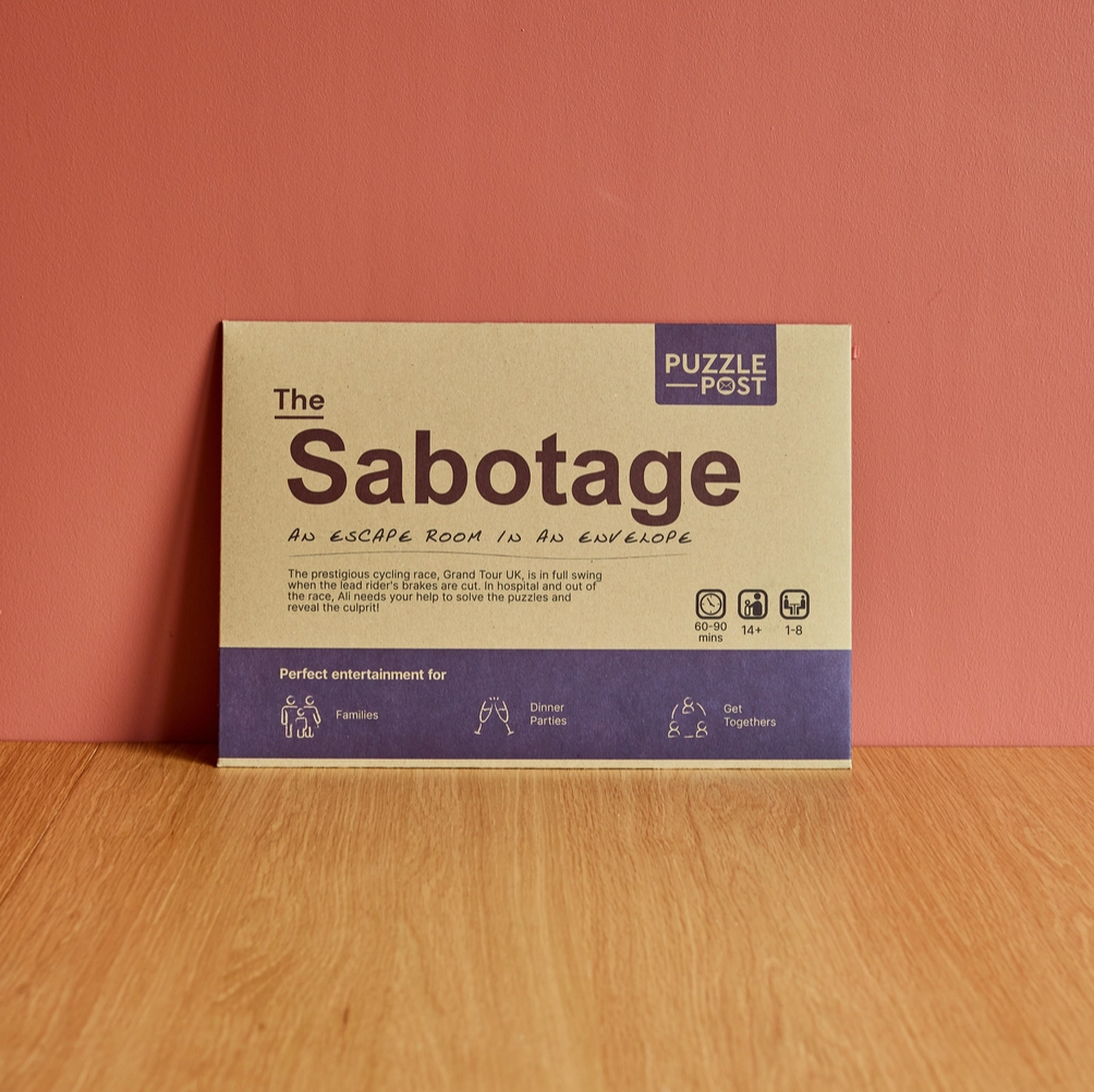 The Sabotage - An Escape Room In An Envelope